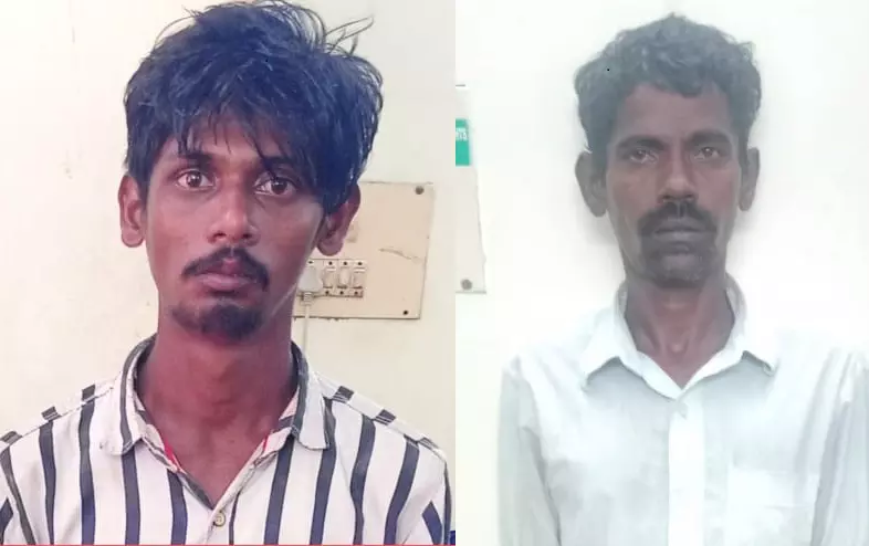 கள்ள நோட்டு கொடுத்து மது பானம் வாங்கிய 2 பேர் கைது