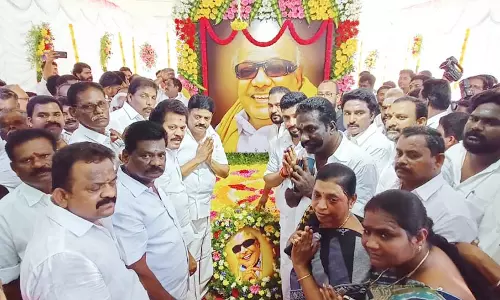 கலைஞர் நினைவுதினத்தையொட்டி நலத்திட்ட உதவி
