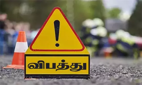 தடுப்பு சுவரில் பைக் மோதி வாலிபர் சாவு
