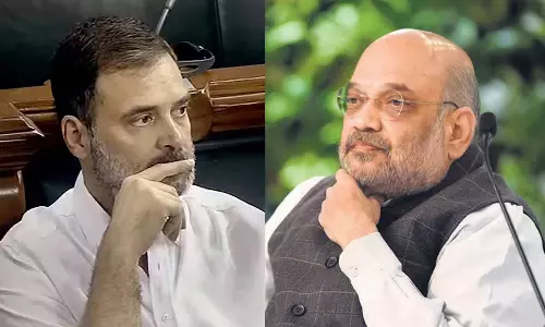 நம்பிக்கையில்லா தீர்மானம் மீது விவாதம்: ராகுல் காந்தி, அமித்ஷா இன்று பேசுகிறார்கள்