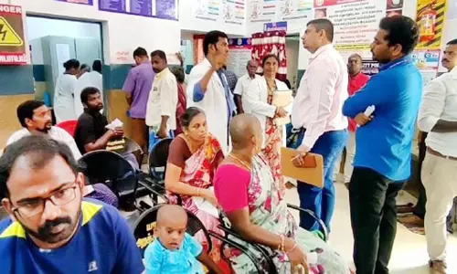 ஆரம்ப சுகாதார நிலையம் ஆய்வு