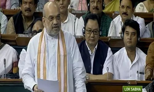 நம்பிக்கை இல்லா தீர்மானம் கொண்டுவந்ததில் அரசியல் உள்நோக்கம் உள்ளது- அமித்ஷா பேச்சு