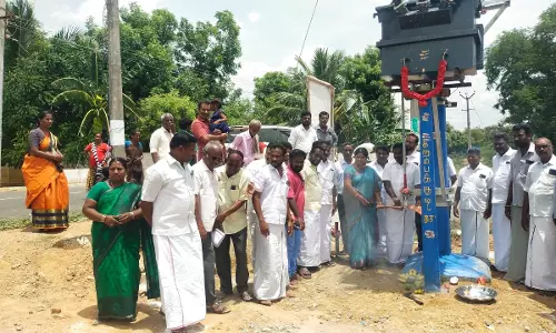 கறம்பக்குடி பகுதியில் புதிய மின்மாற்றி