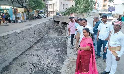 திண்டுக்கல்: இயற்கை முறையில் அமைக்கப்படும் கழிவுநீர் சுத்திகரிப்பு நிலையம் - மேயர் ஆய்வு