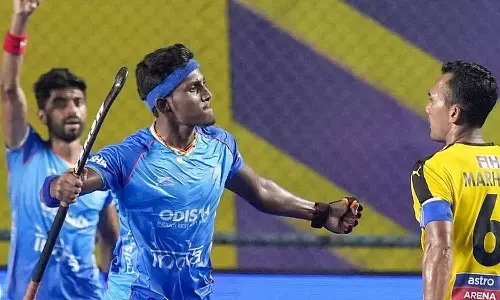 ரசிகர்களின் ஆரவாரம் சிறப்பாக விளையாட ஊக்கமளிக்கிறது- தமிழக ஹாக்கி வீரர் கார்த்தி