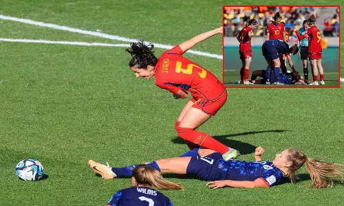 பெண்கள் உலகக்கோப்பை கால்பந்து: நெதர்லாந்தை வீழ்த்தி ஸ்பெயின் அரையிறுதிக்கு முன்னேற்றம்