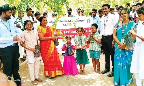 தருமபுரி தொன் போஸ்கோ கல்லூரி நாட்டு நலப்பணி திட்ட முகாம்