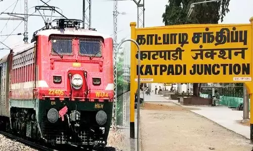 விழுப்புரம்- திருப்பதி ரெயில்கள் காட்பாடியில் நிறுத்தம்