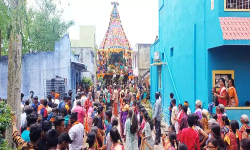 வெட்டுவாணம் எல்லையம்மன் கோவிலில் தேர் திருவிழா கோலாகலம்