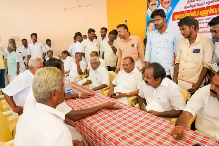 தி.மு.க. கருத்து கேட்பு கூட்டம் தி.மு.க. கருத்து கேட்பு கூட்டம்