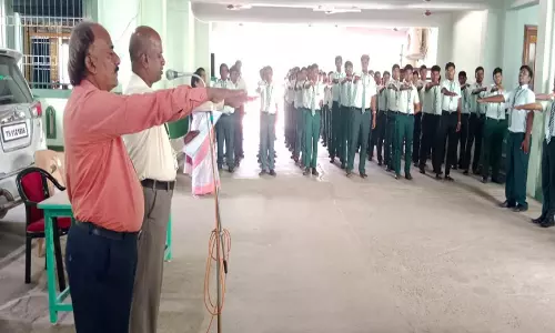 சிதம்பரம் வீனஸ் பள்ளியில்  போதை பொருள் ஒழிப்பு உறுதிமொழி