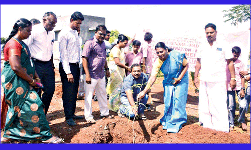 31,750 மரக்கன்றுகள் நடும் திட்ட தொடக்க விழா