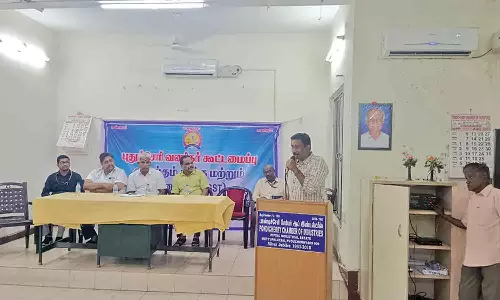 வணிகர் கூட்டமைப்பு சார்பில் ஜி.எஸ்.டி. கலந்தாய்வு கூட்டம்