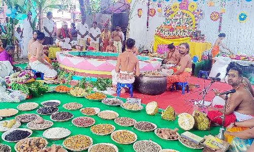 உலக நன்மைக்காக மங்கள மஹா நவசண்டி யாகம்