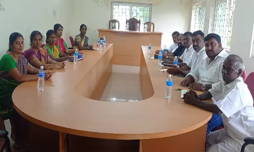 அந்தியூர் பேரூராட்சியில் கவுன்சிலர்கள் உள்ளிருப்பு போராட்டம்