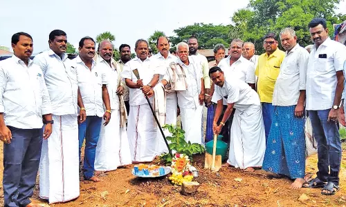 ரூ.1.45 கோடி மதிப்பில் புதிய தார்சாலை அமைக்க பூமிபூஜை