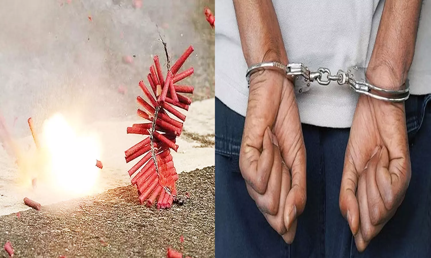 பக்தர்கள் மீது பட்டாசு வீசிய 2 வாலிபர்கள் கைது பக்தர்கள் மீது பட்டாசு வீசிய 2 வாலிபர்கள் கைது