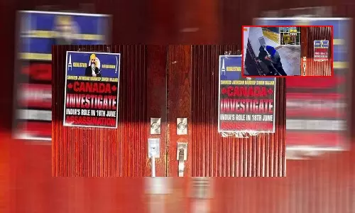 காலிஸ்தான் ஆதரவாளர்களால் கனடாவில் இந்து கோவில சேதம்