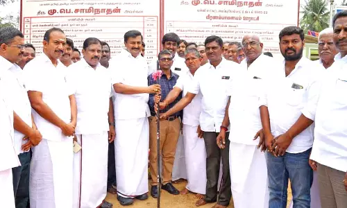 ரூ.1.92 கோடி மதிப்பில் புதிய திட்டப்பணிகள் - அமைச்சர் மு.பெ.சாமிநாதன் தொடங்கி வைத்தார்