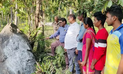 உப்பாரப்பட்டி கிராமத்தில்  பழமையான சோழர் கால எச்சங்கள் கண்டெடுப்பு