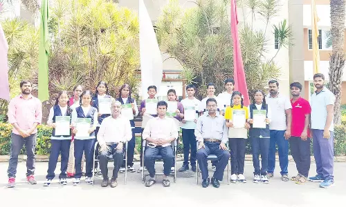 மேசைப் பந்து போட்டியில் கம்பைநல்லூர் ஸ்ரீராம் பள்ளி மாணவர்கள் சாதனை