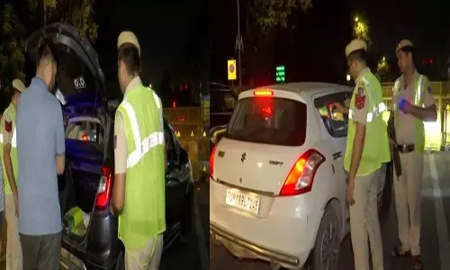 சுதந்திர தினவிழாவையொட்டி டெல்லியில் தீவிர வாகன சோதனை