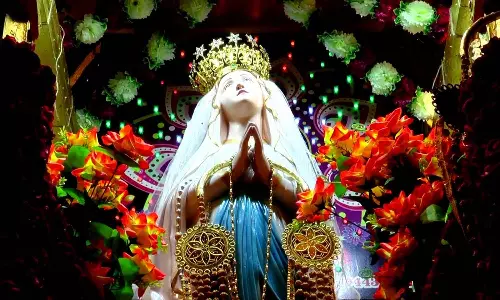 புதுமை மாதா கோவில் ஆண்டுப்பெருவிழா