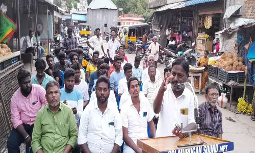 நாங்குநேரி சம்பவத்தை கண்டித்து  மங்கலம்பேட்டையில் ஆர்ப்பாட்டம்