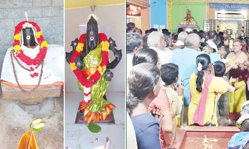 பிள்ளையார்பட்டி ஹரித்திரா விநாயகர் கோவிலில் பிரதோஷ வழிபாடு