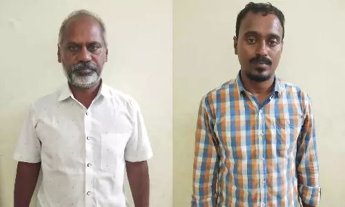 வீட்டு வேலைக்கு வந்த கல்லூரி மாணவியை 6 ஆண்டுகளாக மிரட்டி பாலியல் பலாத்காரம்: பெரியப்பா-அண்ணன் கைது