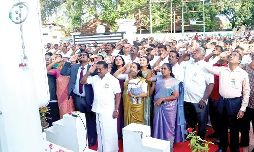 குமரி மாவட்டத்தில் சுதந்திர தின கொடியேற்று விழா