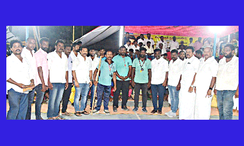 தி.மு.க. இளைஞரணி சார்பில் கபடி போட்டி