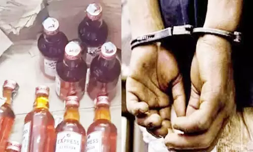 மது, சாராயம் விற்றவர் கைது