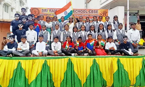 கம்பைநல்லூர் ஸ்ரீராம் பள்ளியில் சுதந்திர தின விழா