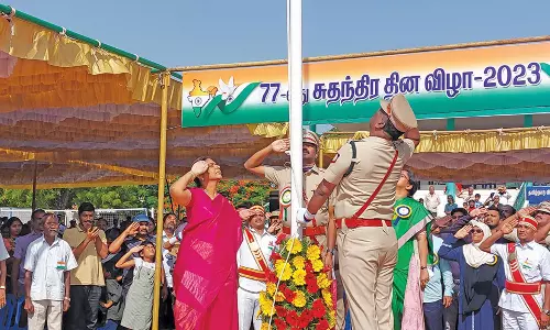 தருமபுரியில் சுதந்திர தின விழா:  ரூ.94.68 லட்சம் மதிப்பில் நலத்திட்ட உதவிகள்