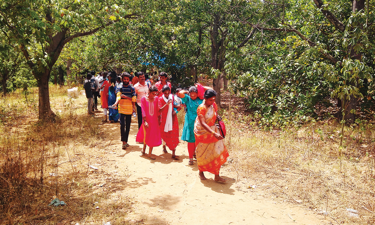 ஆடி அமாவாசைக்காக உப்புத்துறை வழியாக சதுரகிரி கோவிலுக்கு சென்ற பக்தர்கள்