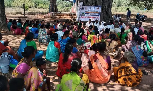 செந்துறை பகுதியில் கிராமசபை கூட்டம்