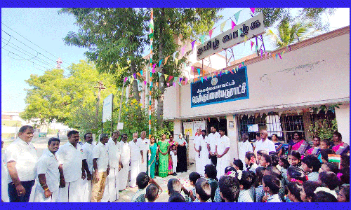 நெற்குப்பையில் சுதந்திர தின விழா