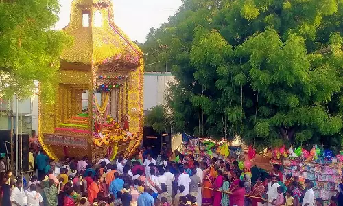 பரலோக அன்னை ஆலய தேர் பவனி