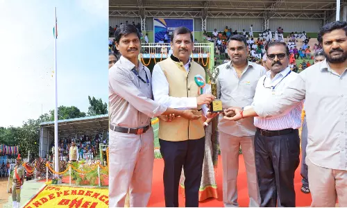 பெல் நிறுவனத்தில் சுதந்திர தின விழா