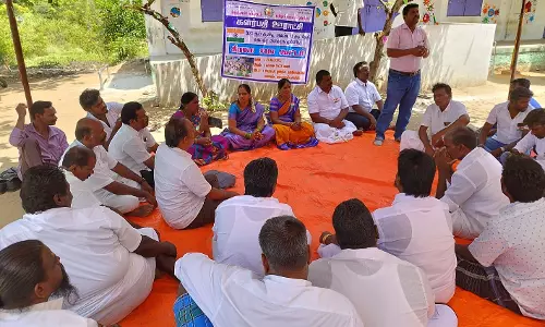 களர்பதி ஊராட்சியில் கிராம சபா கூட்டம்