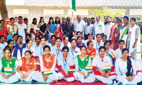 டி.சி.ஆர். மருத்துவமனையில் சுதந்திர தின விழா