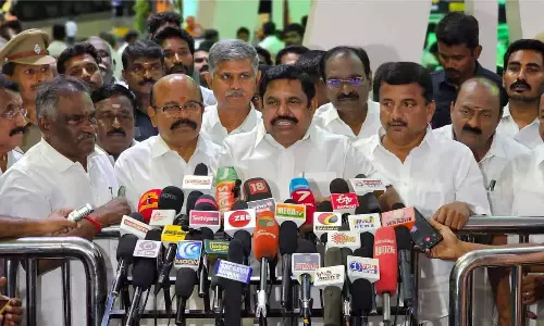 அ.தி.மு.க. மாநாட்டுக்கு பயந்து உண்ணாவிரத போராட்டம் அறிவித்துள்ளது தி.மு.க - எடப்பாடி பழனிசாமி