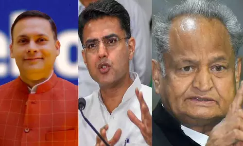 சச்சின் பைலட்டுக்கு ஆதரவாக பா.ஜனதாவை எதிர்த்து கருத்து தெரிவித்த அசோக் கெலாட்