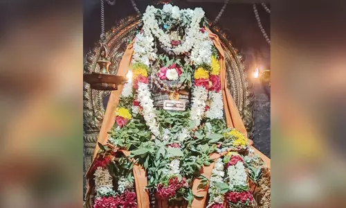 சுருளி அருவி: ஆதி அண்ணாமலையார் கோவிலில் சிறப்பு பூஜை- ஏராளமான பக்தர்கள் பங்கேற்பு