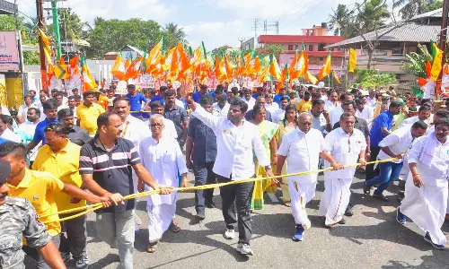 குமரியில் இன்று 2-வது நாளாக அண்ணாமலை பாதயாத்திரை