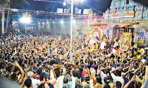 திருவையாறு ஐயாறப்பர் கோவிலில் அப்பர் கயிலை காட்சி விழா