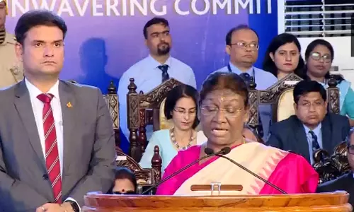 ஐ.என்.எஸ். விந்தியகிரி போர்க்கப்பலை தொடங்கி வைத்தார் ஜனாதிபதி திரவுபதி முர்மு