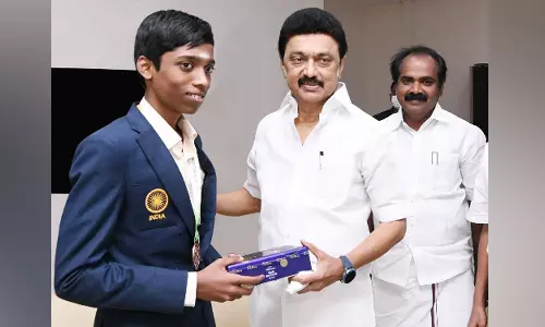 தமிழக வீரர் பிரக்ஞானந்தாவுக்கு முதலமைச்சர் மு.க.ஸ்டாலின் வாழ்த்து