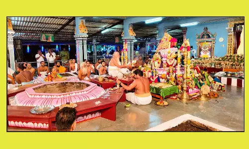 பிரத்யங்கிரா தேவி கோவிலில் சகஸ்ர சண்டி யாகம்